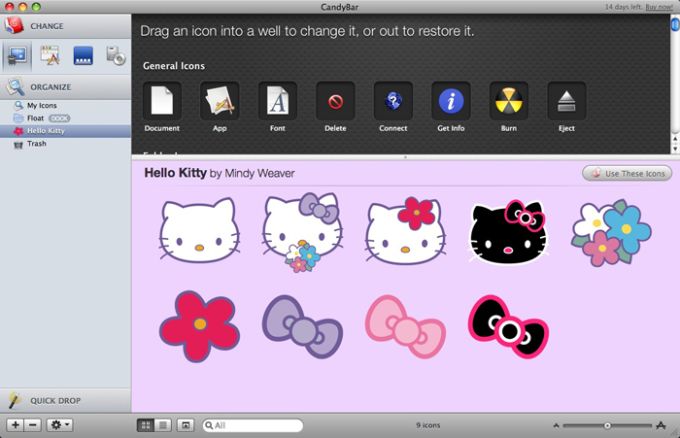 Hello kitty folder icons for mac